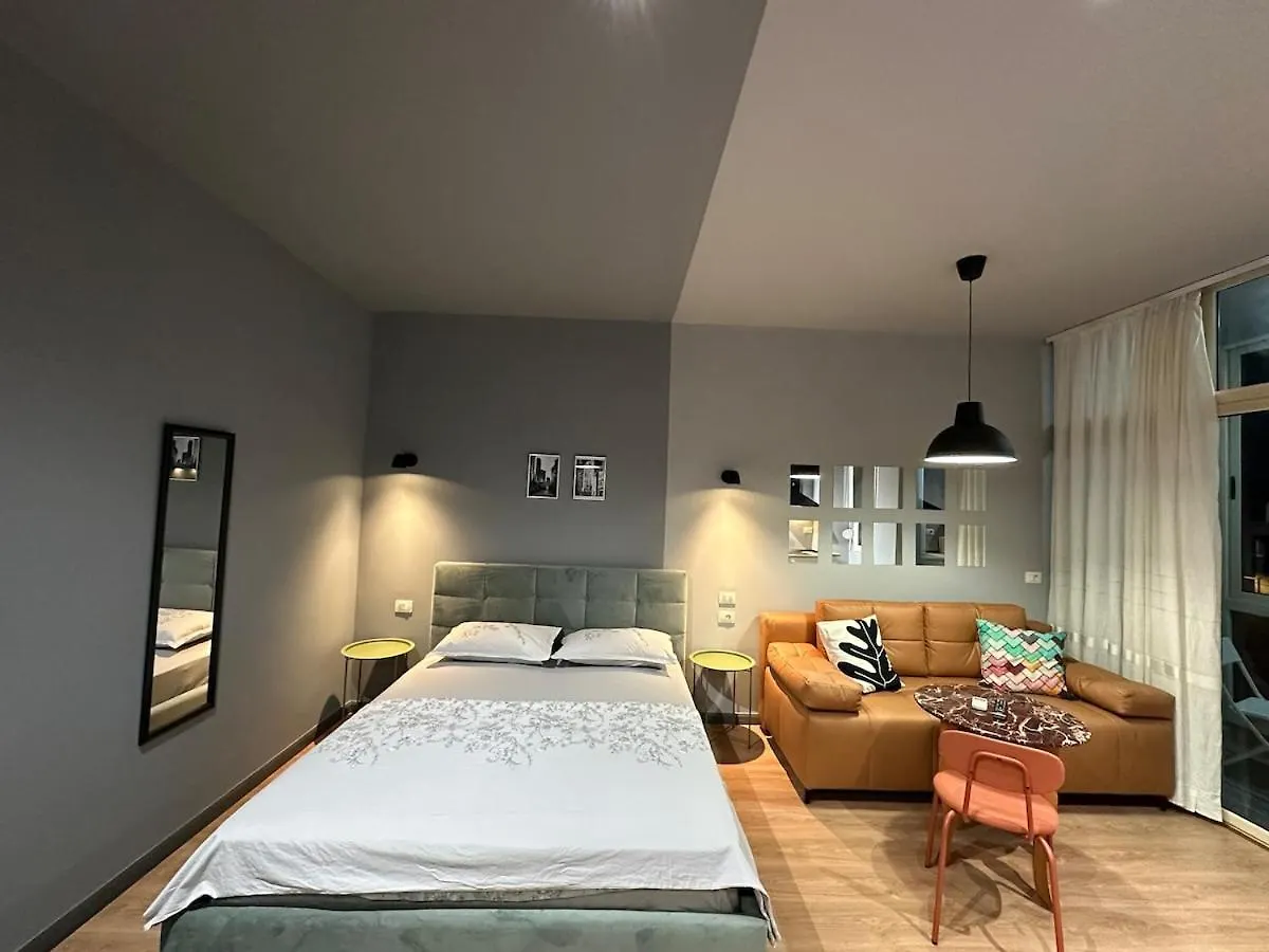 Compact Studio Chic Design Tirana Apartment