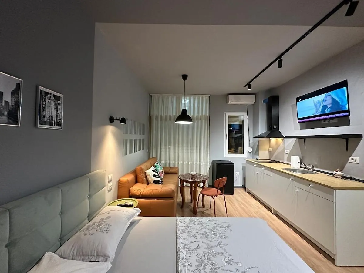 Compact Studio Chic Design Tirana Apartment